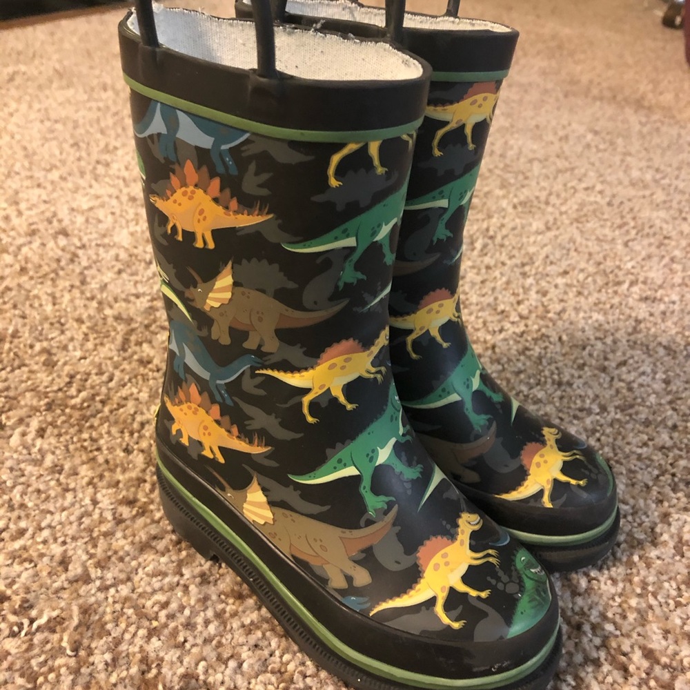 Toddler boy rain boots
